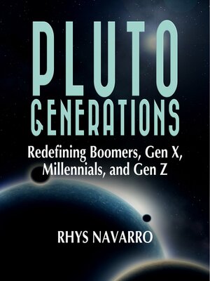 cover image of Pluto Generations